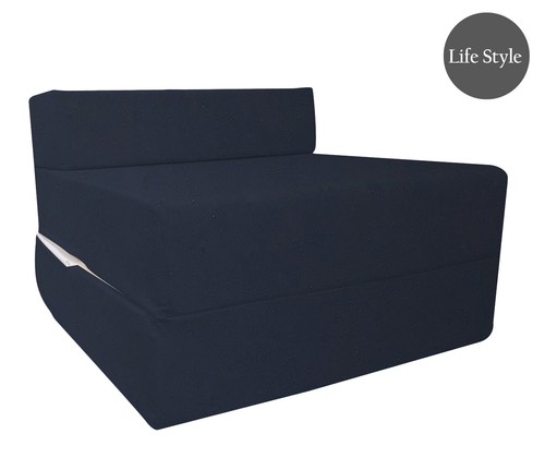 Fold out single chair bed - out,