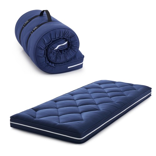 Single roll floor mattress - roll, up