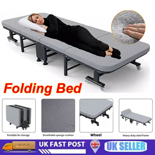 Heavy duty folding single - folding, bed