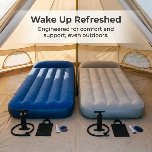 Inflatable air mattress - air,