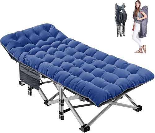 Camp bed with mattress - camp,