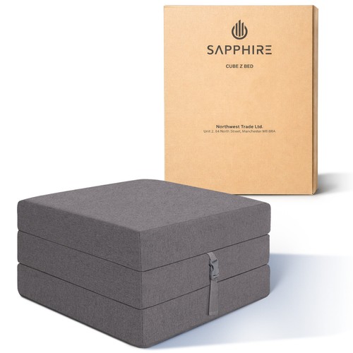 Foldable bed futon - bed, mattress